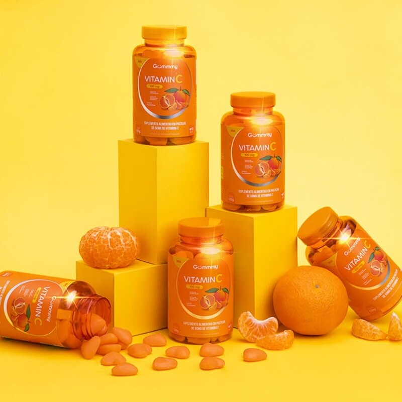 Gummy Vitamina C Tangerina - 120 g