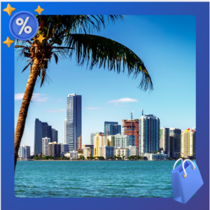 Pacote de viagem para Miami com 4 Noites de Hotel + Aéreo Ida e Volta