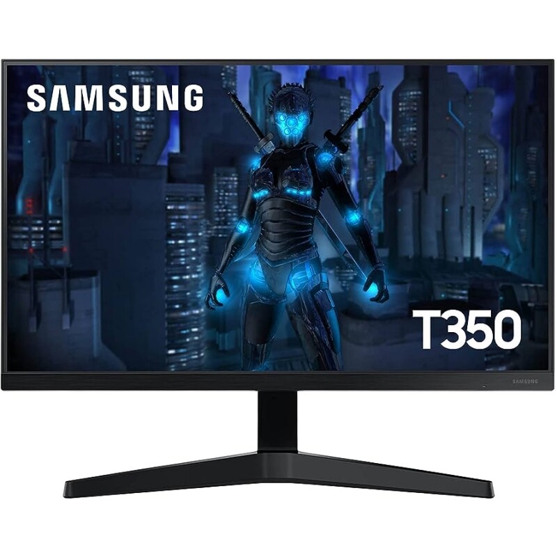 Monitor Gamer Samsung 22" IPS 75 Hz Full HD FreeSync HDMI/VGA VESA - LF22T350FHLMZD