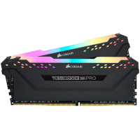 Memória RAM Corsair Vengeance RGB Pro 32GB (2x16GB) 3600MHz DDR4 C18 Black - CMW32GX4M2D3600C18