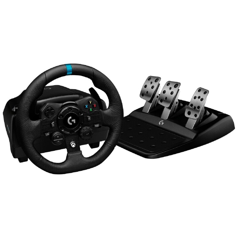 Volante Logitech G923 Racing Wheel para Xbox Series X Xbox One e PC com Force Feedback TRUEFORCE - 941000157