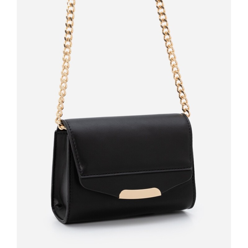 Bolsa Transversal Camera Bag com Alça de Corrente