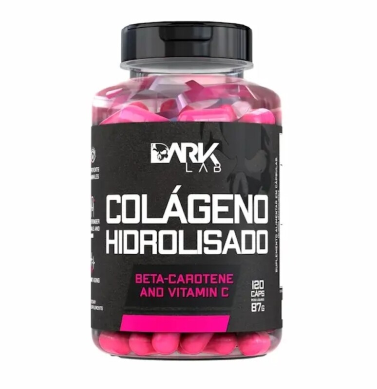 Colágeno Hidrolisado Dark Lab 120 Cápsulas