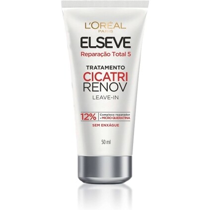 LOréal Paris 109067 Leave-In De Tratamento Elseve Cicatri Renov 50Ml