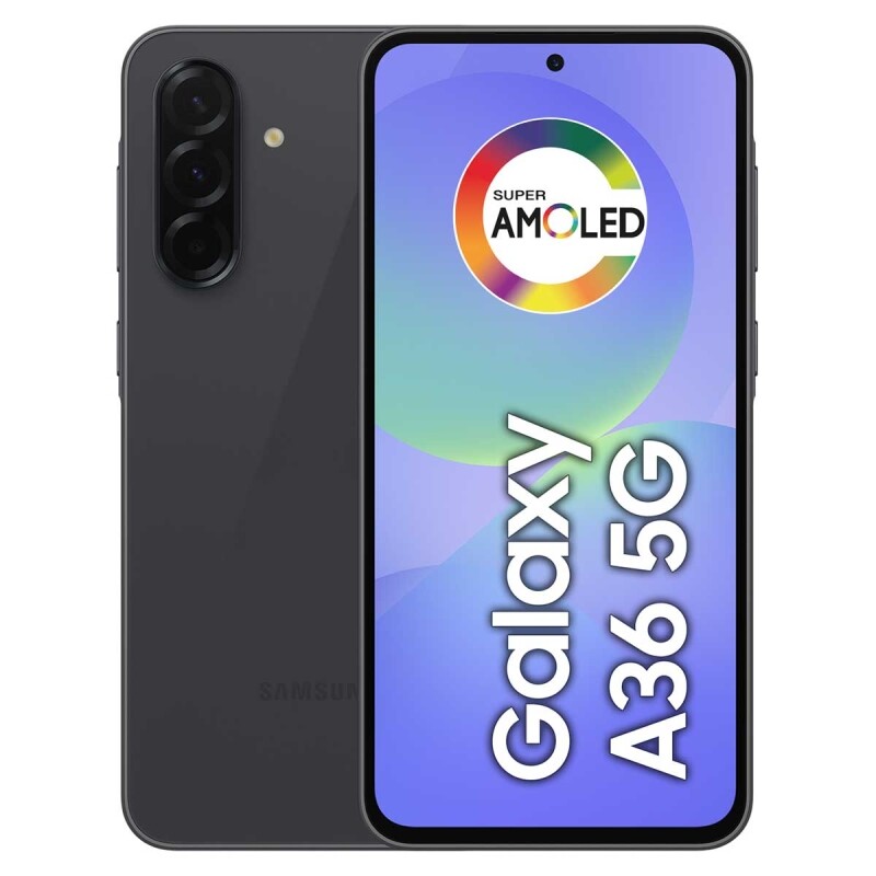 Smartphone Samsung Galaxy A36 128GB 6GB RAM 5G Preto Tela 6,7"