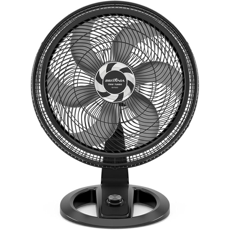 Ventilador Britânia BVT500 2 em 1 Maxx Force 6 Pás 176W 220V