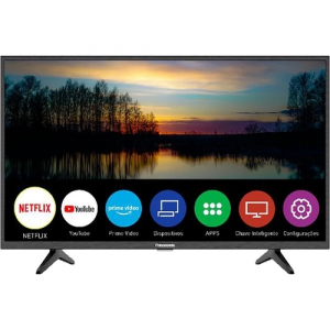 Smart TV Panasonic 32'' HD com Conversor Digital 2 HDMI 2 USB - TC-32JS500B