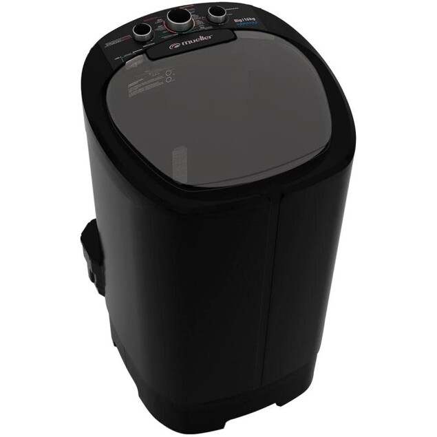 Lavadora Semiautomática Big com Aquatec 16kg Preta (220)