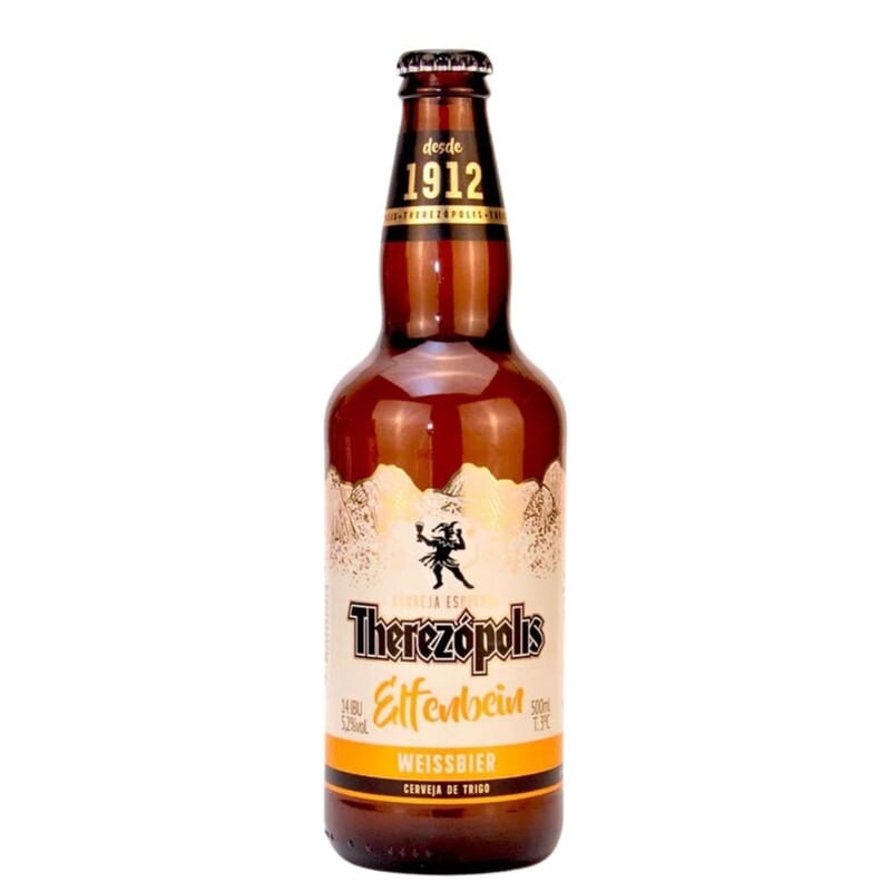 2 Unidades Cerveja Therezopolis Elfenbein Weiss Garrafa 500ml - Carrefour