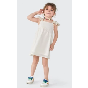 Vestido Infantil Toddler - amarelo