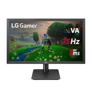 Monitor Gamer LG 21,5" Full HD 75Hz HDMI FreeSync VESA Preto - 22MP410-B