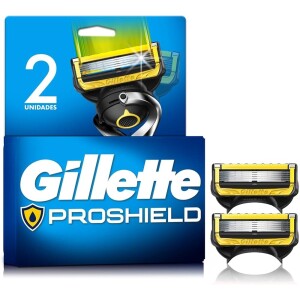 Gillette Carga Para Aparelho De Barbear Fusion Proshield 2 Unidades