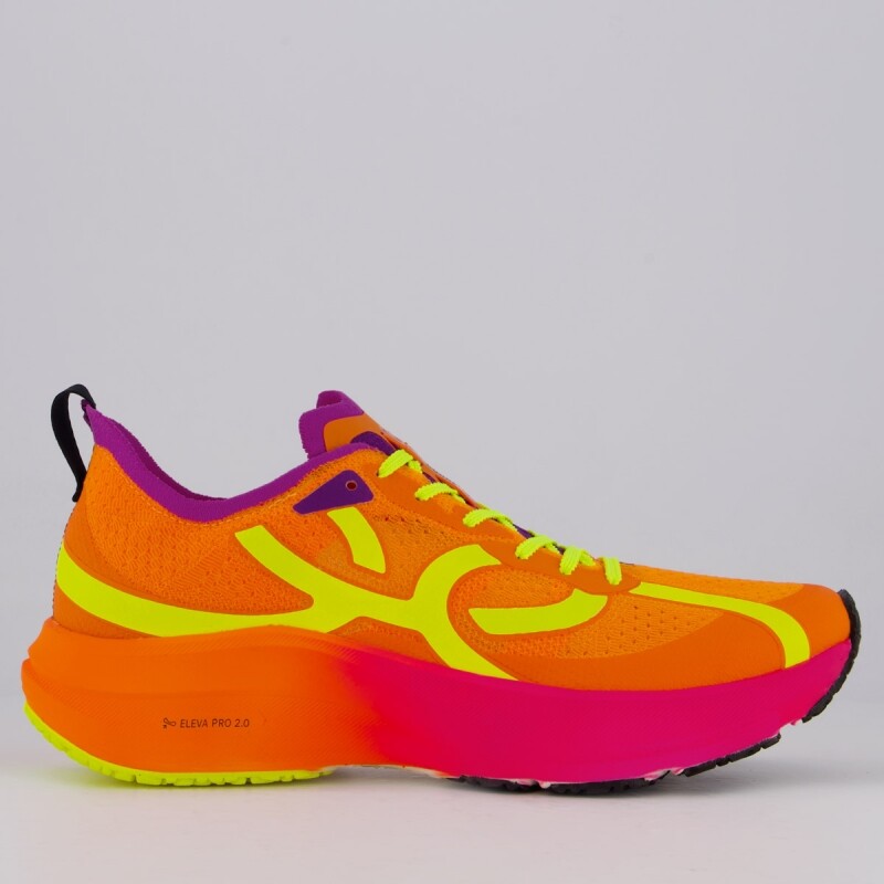 Tênis Olympikus Corre 4 Laranja e Amarelo -