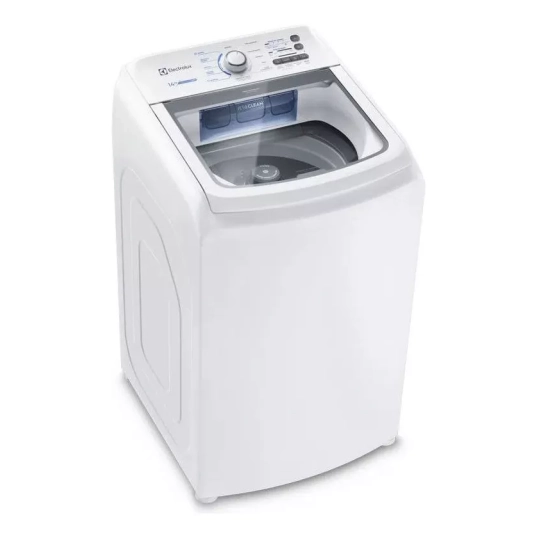 Máquina de Lavar Electrolux 14kg Branca Essential Care com Cesto Inox e Jet&Clean LED14