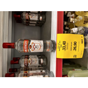 VODKA NAC SMIRNOFF TRI DEST - 998ML