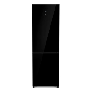 Geladeira Bb41 Black Glass 397l A+++ 60cm Panasonic Cor Preto 127V