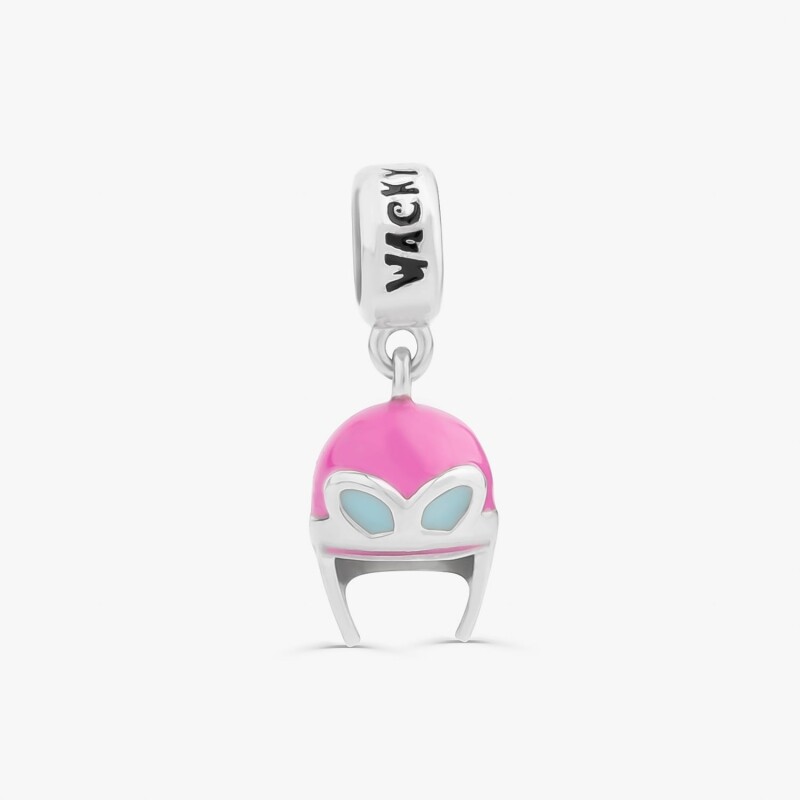 Charm Capacete Penélope Corrida Maluca em Prata 925
