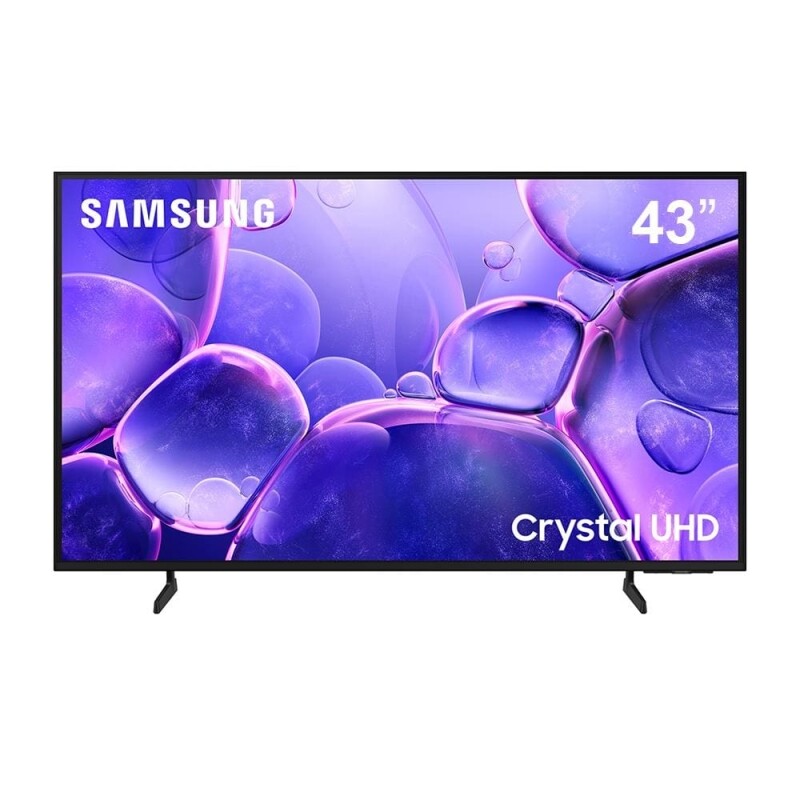 Smart TV 43" Samsung Crystal Ultra HD 4K U8600F com Sistema Operacional Tizen Tecnologia HDR SmartThings Xbox Cloud Gami