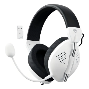 Headset Gamer Havit Gamenote Fuxi H4 Bt 2.4ghz Type-c Branco