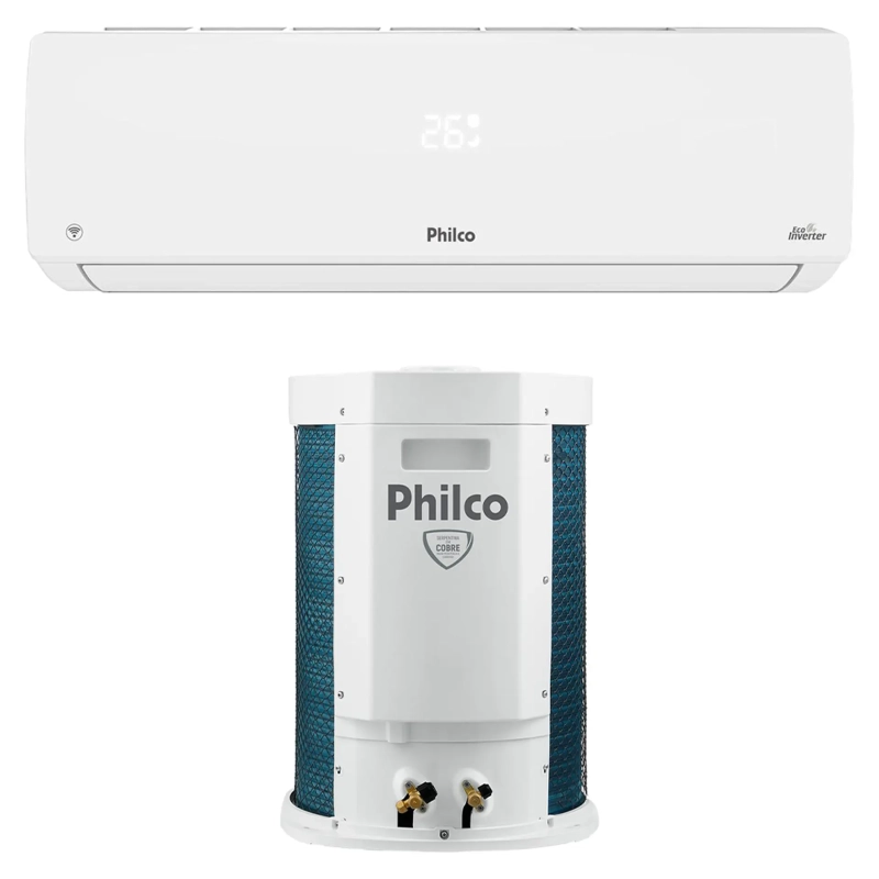 Ar Condicionado Split Eco Inverter 18.000 BTUs Classe A Philco Frio - 220 Volts