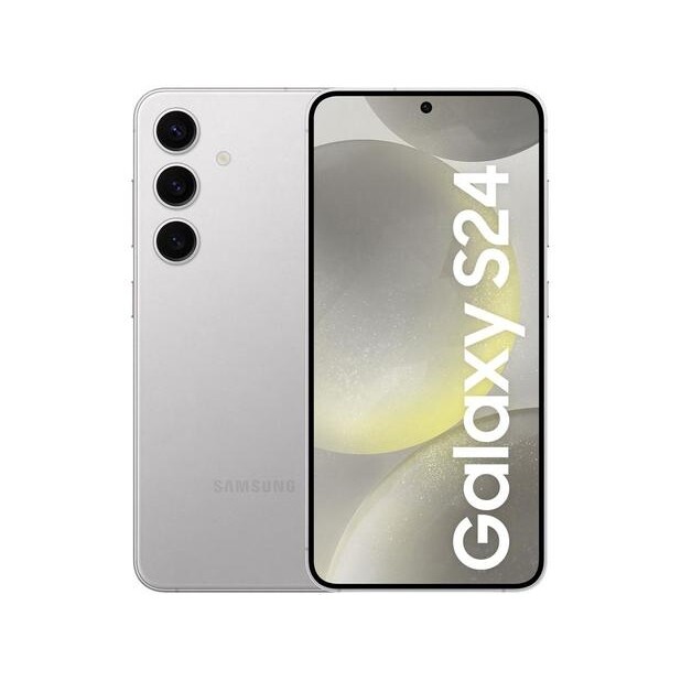 Smartphone Samsung Galaxy S24 62" Galaxy AI 256GB Cinza 5G 8GB RAM Câm Tripla 50MP + Selfie 12MP Bateria 4000mAh Dual