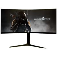 Monitor Gamer Aitek Ultrawide 34" Polegadas 165Hz 1ms Resolução WQHD Preto HDMI