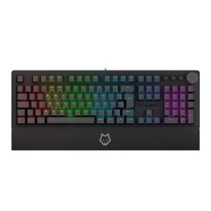 Teclado Mecânico Gamer Husky Anchorage Full Size Preto ABNT2 RGB Switch Gateron EF Red - HTG200PTVR