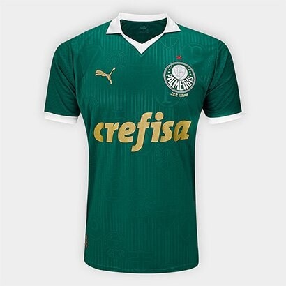 Camisa Puma Palmeiras I 24/25 s/n° Jogador Masculina - Tam M