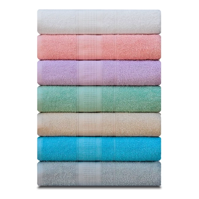 Kit 4 Toalhas De Banho Gigante 70x140cm - Barão das Toalhas