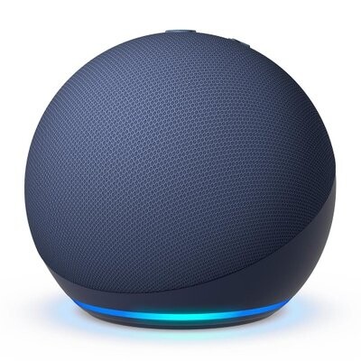 Echo Dot 5ª Geração Amazon Com Alexa Smart Speaker Azul Escuro- B09B8QFYZ2