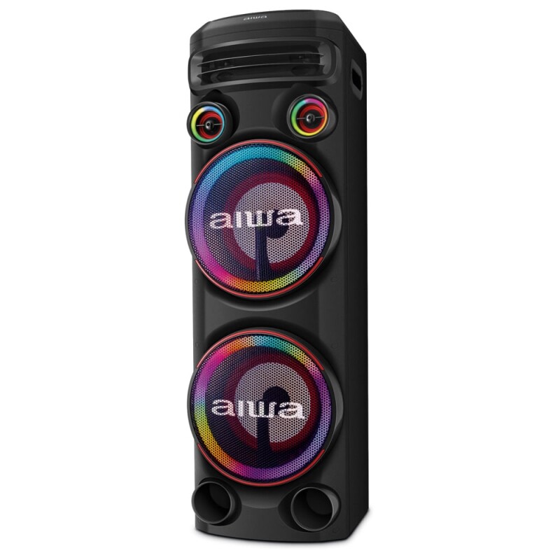 Caixa de Som Torre Aiwa Bluetooth 2300W RMS Amplificada - AWS-T2W-02