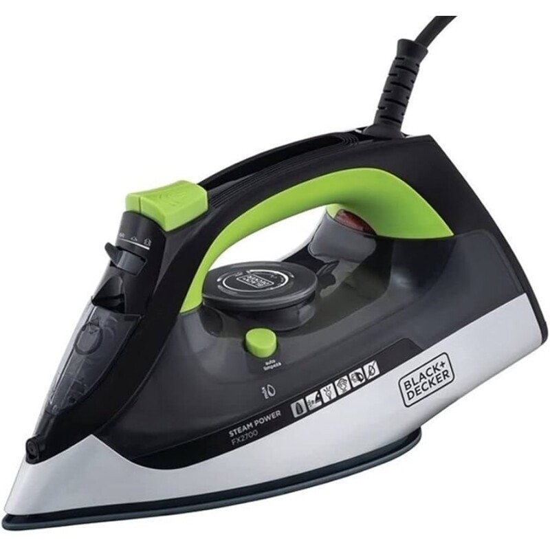 Ferro de Passar Black+Decker Steam Power Antiaderente Vapor e Seco 1200W - FX2700
