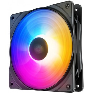 Cooler FAN para Gabinete Deepcool RF120 FS LED Rainbow 120mm - DP-FLED3-RF120-FS