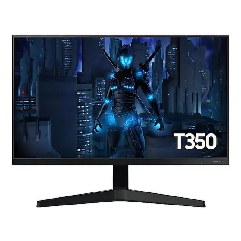 Monitor Gamer Samsung 24" FHD 75Hz HDMI VGA Freesync Preto Série T350 110/220V