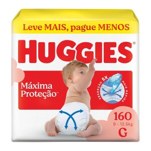 Huggies Fralda Supreme Care G 160 fraldas