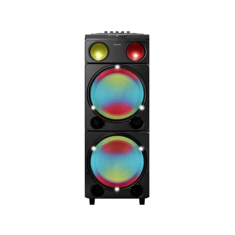 Caixa de Som Torre Philips TAX5509/78 Party Speaker 2400W - Bivolt
