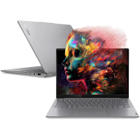 Notebook Lenovo Yoga Slim 7i Core Ultra 5-125H 16GB SSD 512GB Intel Arc Graphics Tela OLED 14" WUXGA W11 - 83GM0003BR