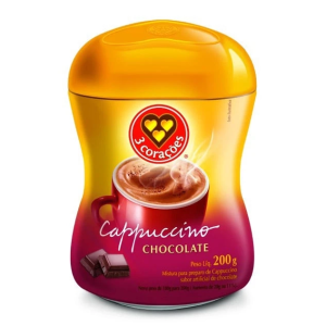 Cappuccino Chocolate 200G Tres Coracoes