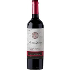 Vinho Fino Tinto Chileno Santa Loreto Varietal Cabernet Sauvignon 750ml