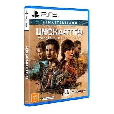 Jogo Uncharted: Coleção Legado dos Ladrões PS5