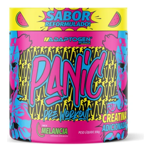 Pré Treino Panic 300g Adaptogen Science Usa - Pré Workout