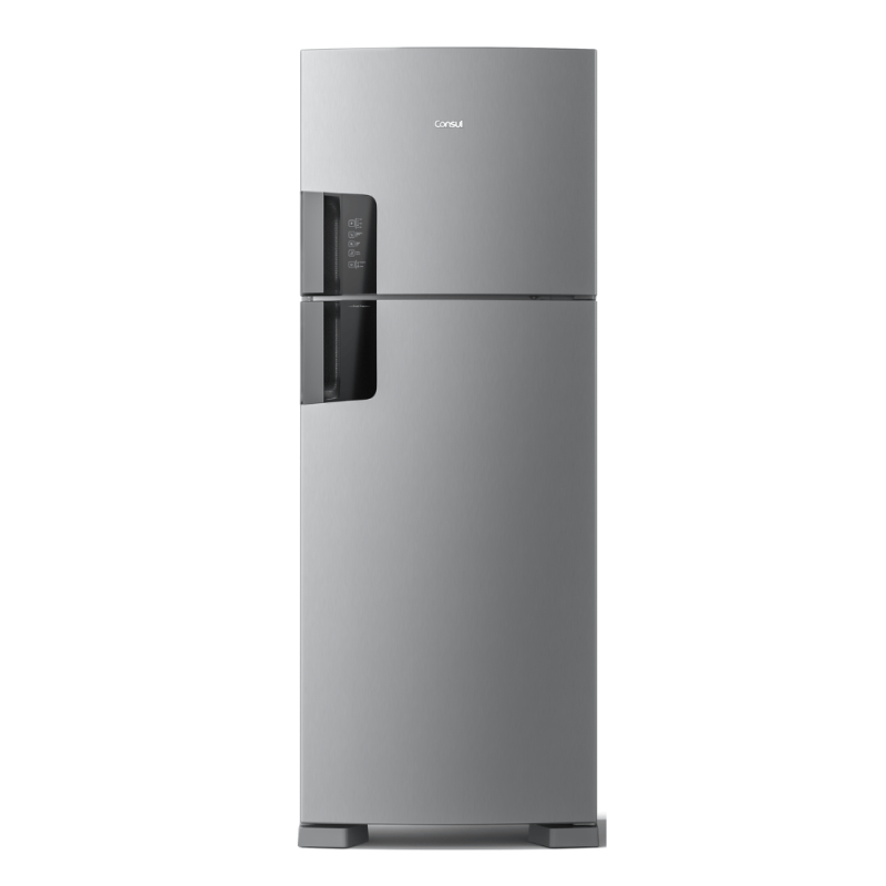 Geladeira  Frost Free Duplex com Espaço Flex e Painel Eletrônico Externo 451 litros cor Inox - CRM56FK