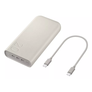 Carregador Portátil Samsung 3x Usb-c 20000mah Super Rápida 45w