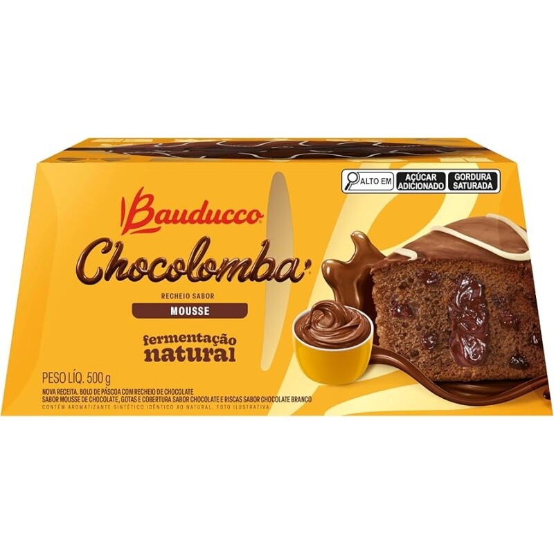 Chocolomba Mousse Bauducco - 500g