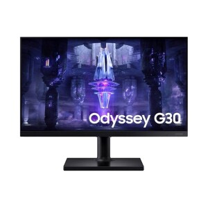 Monitor Gamer Samsung Odyssey G30 24" FHD 144Hz FreeSync Premium HDMI/Displayport Ajuste de altura - LS24BG300ELMZD