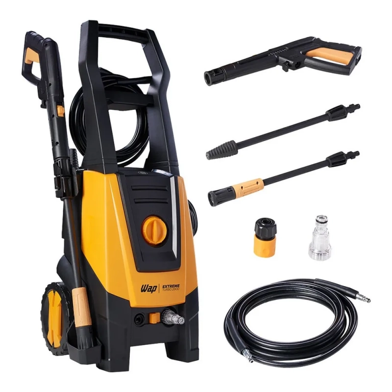 Lavadora de Alta Pressão WAP Extreme Turbo 2800 com Aplicador de Detergente 1900W 127V