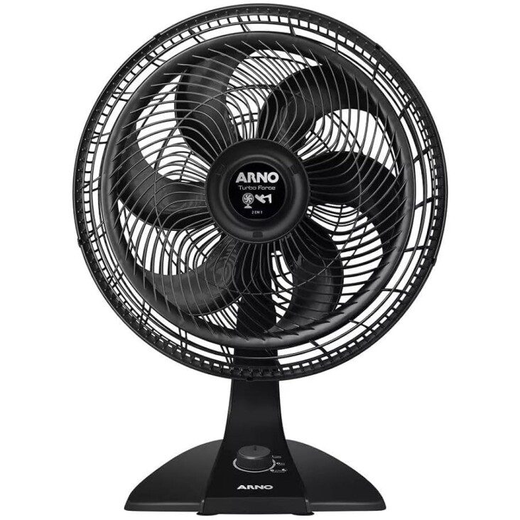 Ventilador 2 em 1 Mesa ou Parede Arno Turbo Force 40cm VF42 220V