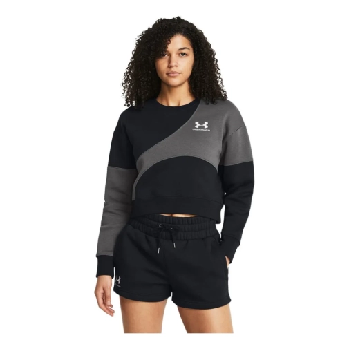 Moletom Feminino Under Armour Essential Fleece Crop - Tam G