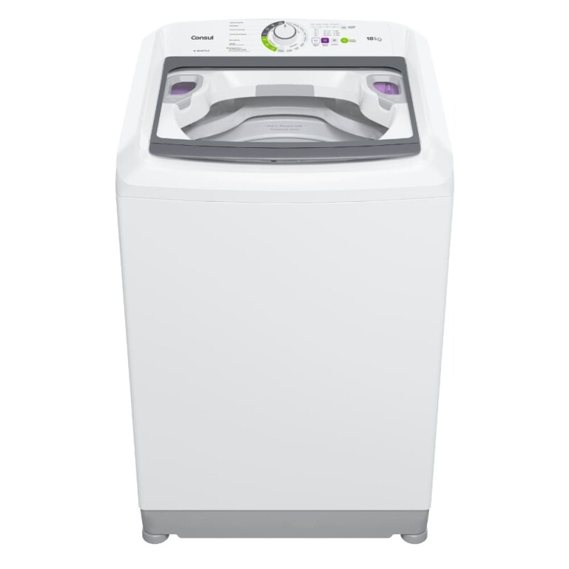 Máquina de Lavar Consul 18Kg Branca com Lavagem Econômica e Ciclo Edredom - CWK18AB - 220V
