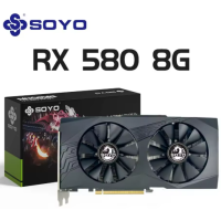 Placa Video Soyo AMD Radeon RX 580 8GB GDDR5 PCIE3.0